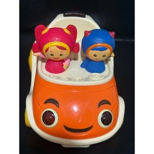 Team Umizoomi Umi-Car Toy with Milli and Geo Figures Orange Vehicle  no remote